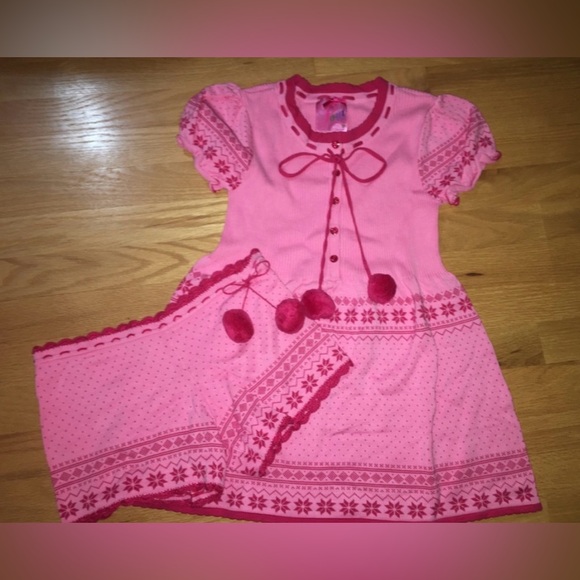 Victoria's Secret VERY RARE NWT POUT Fair Isle Sweater Sleep Set💗 - Picture 4 of 14